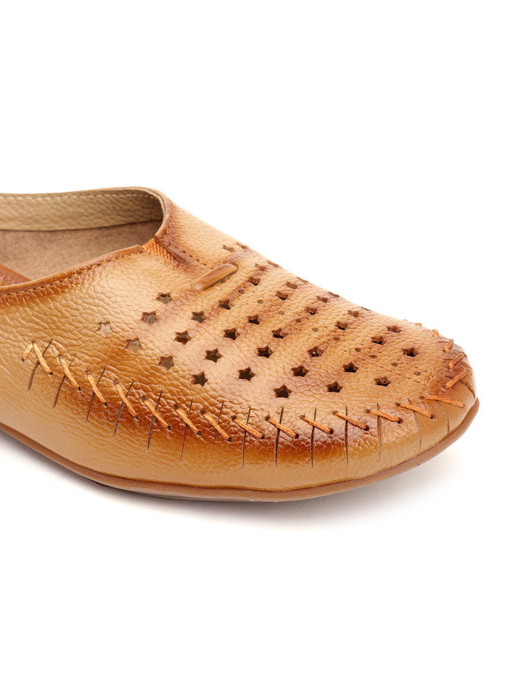 Venus Steps Leather Flat Buntoe