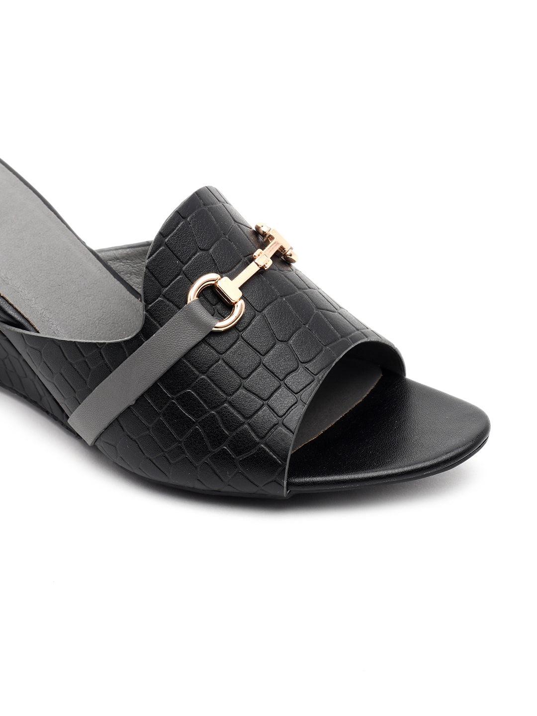 Venus Wedge heel Glossy Sandals