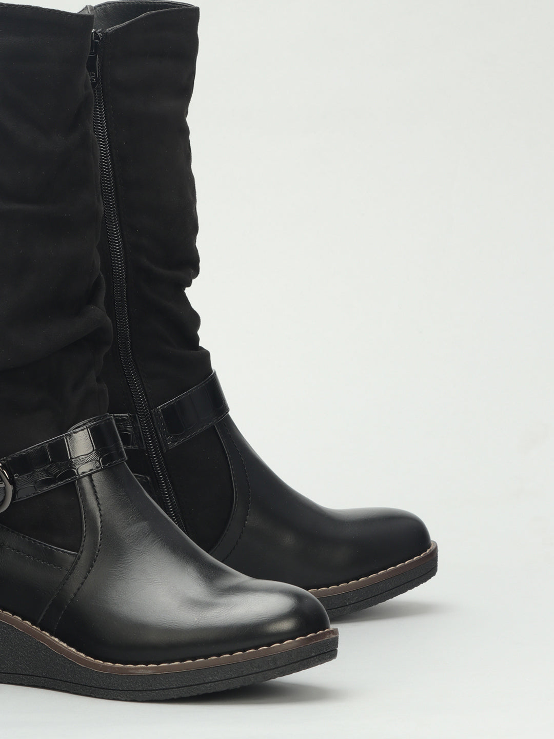 Venus Wegde Heel Long boots