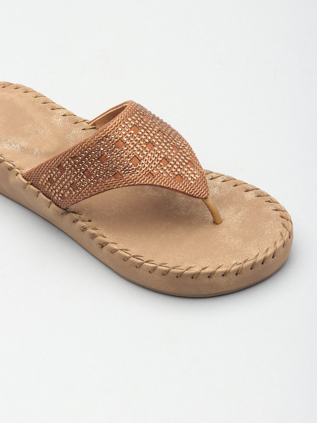 Casual Patent/Glossy Chappals Flat