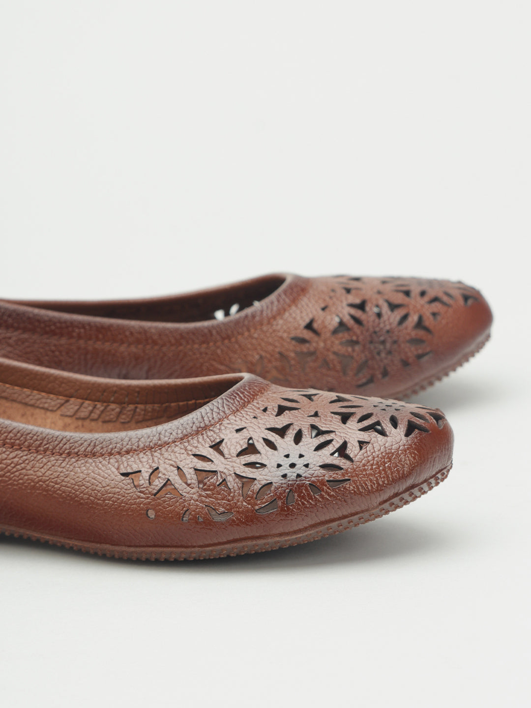 Nappa/Matt Flat Ballerinas