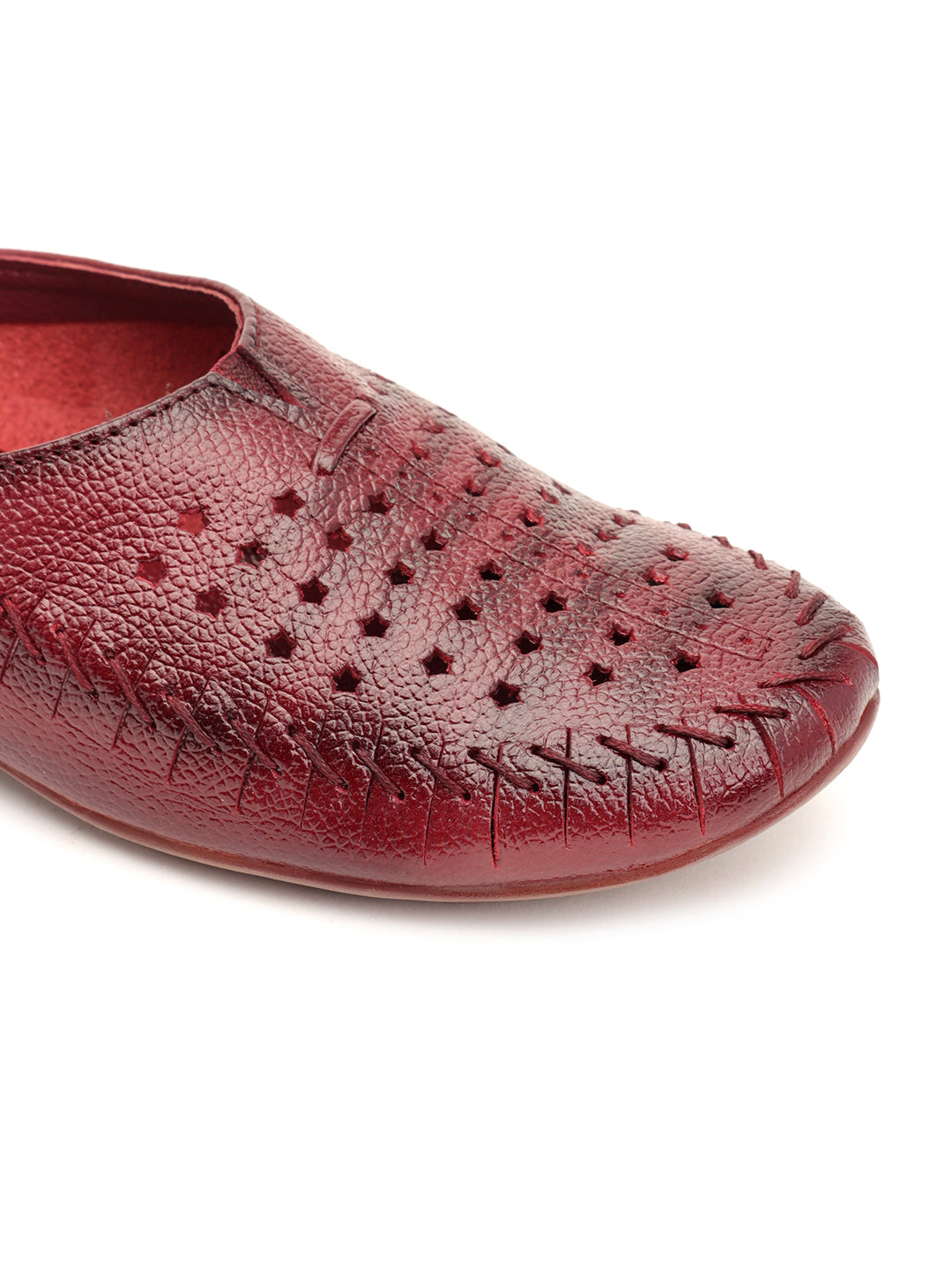 Venus Steps Leather Flat Buntoe