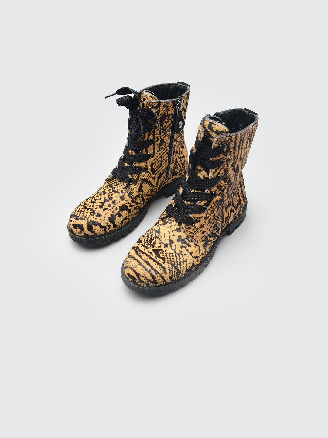 Tiger Print Boots