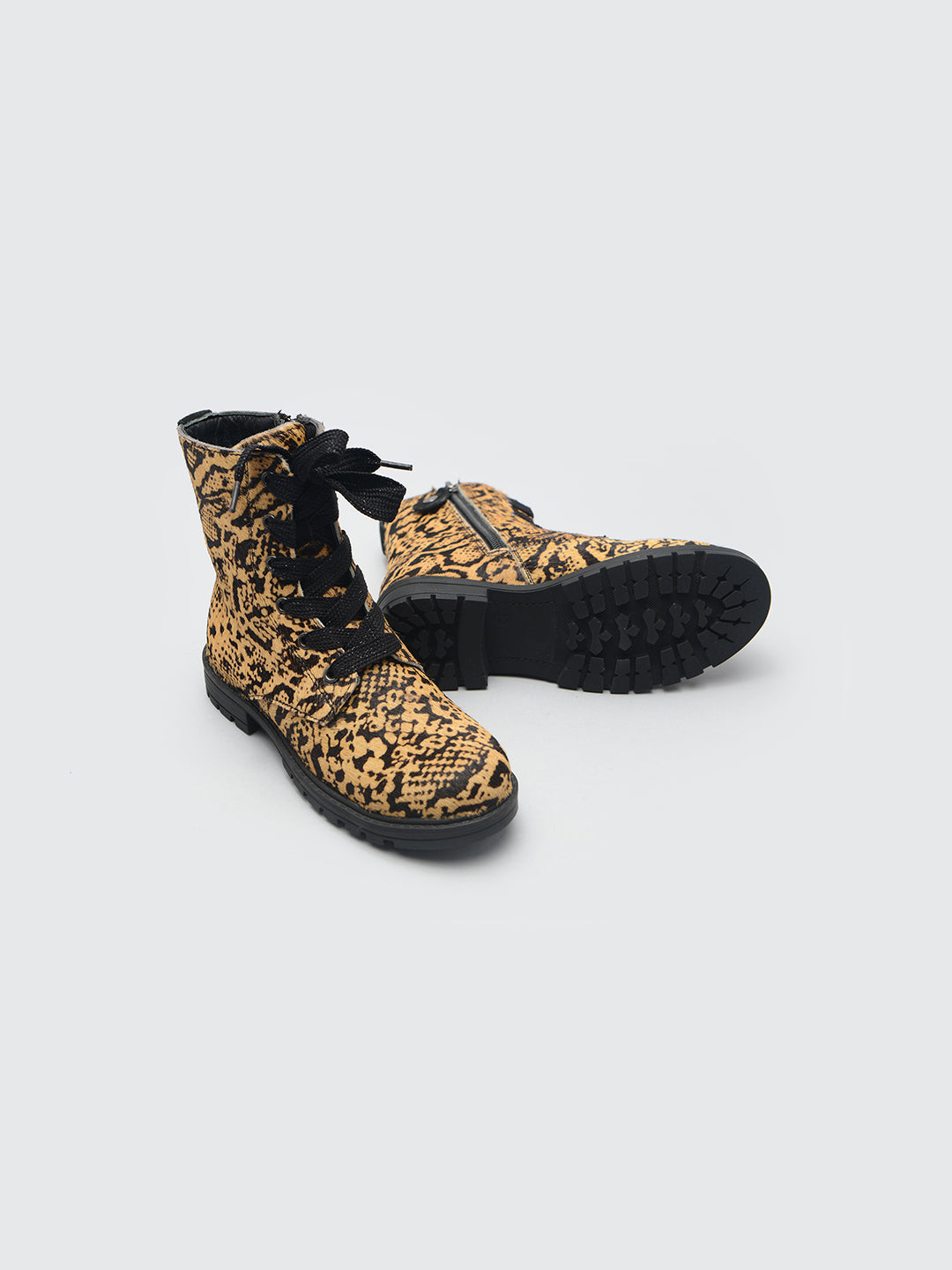 Tiger Print Boots