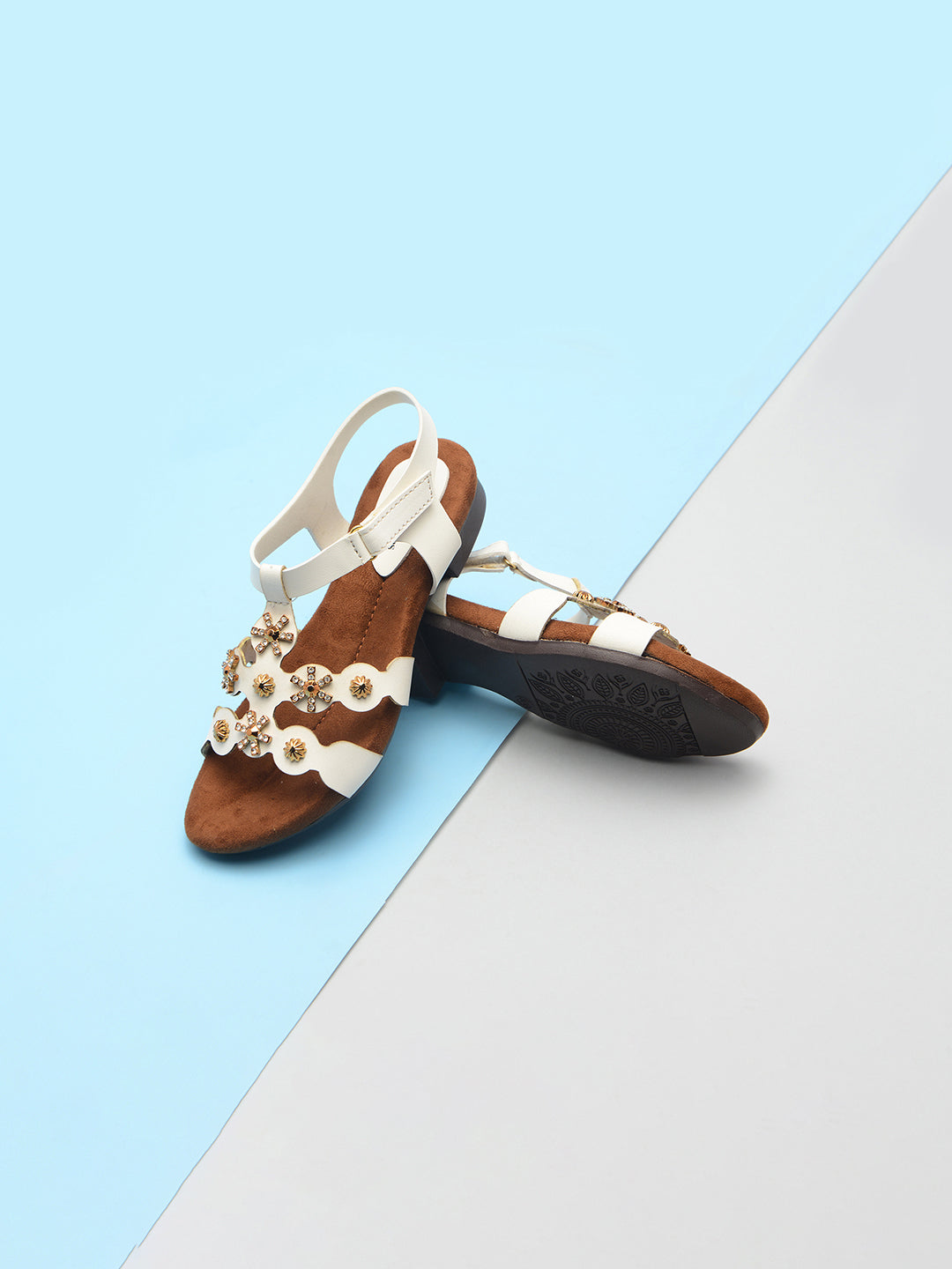 Little Flat H Shaped Sandals