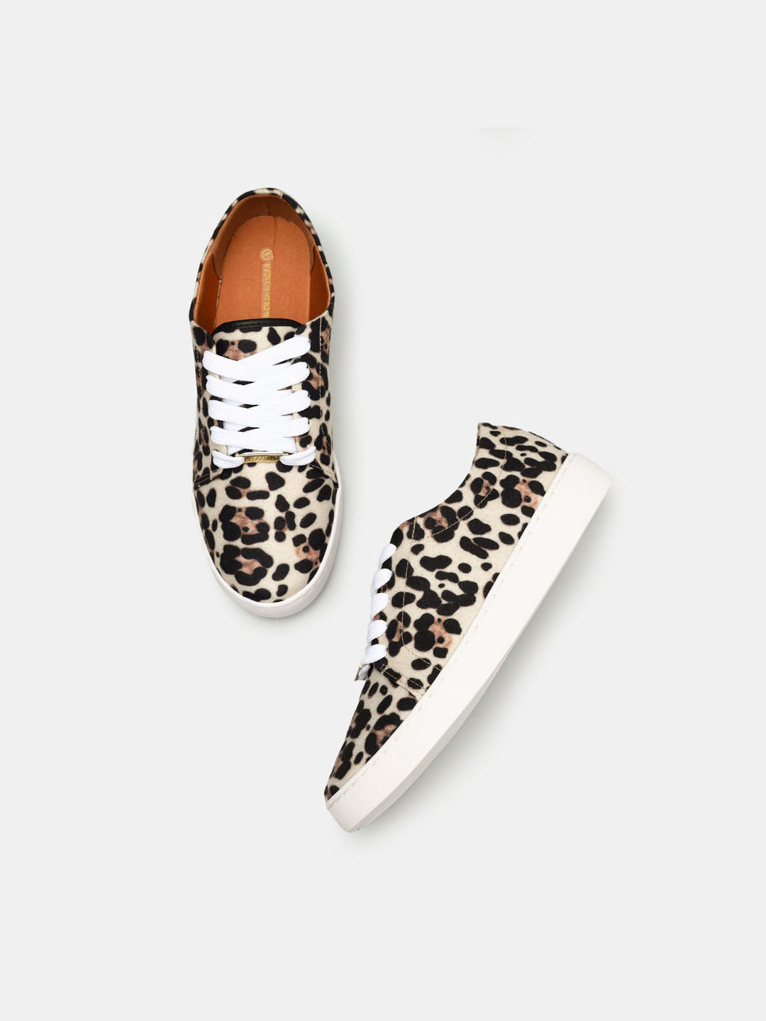 Leopard Derby Shoes