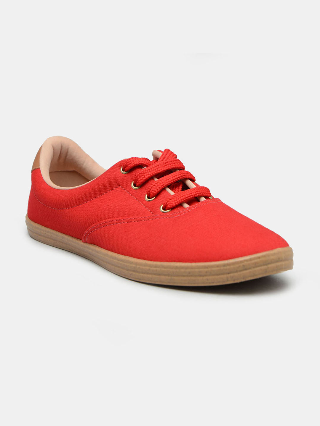 Cushioned Round Toe Sneakers