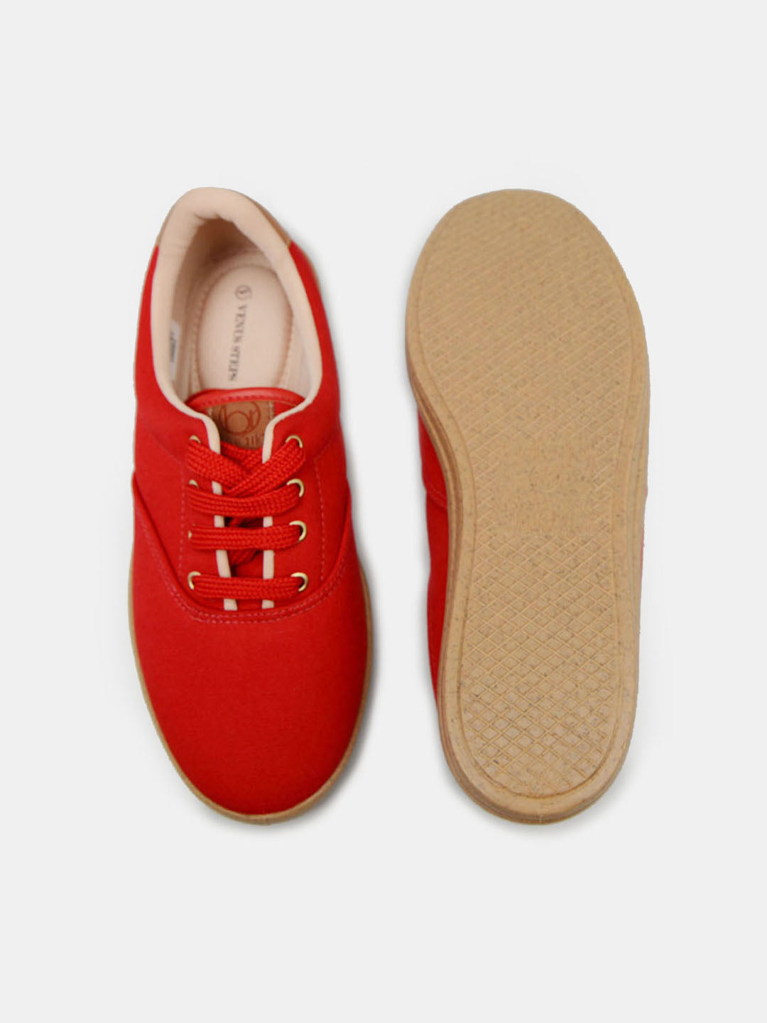 Cushioned Round Toe Sneakers