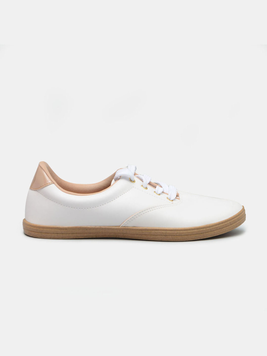Cushioned Round Toe Sneakers