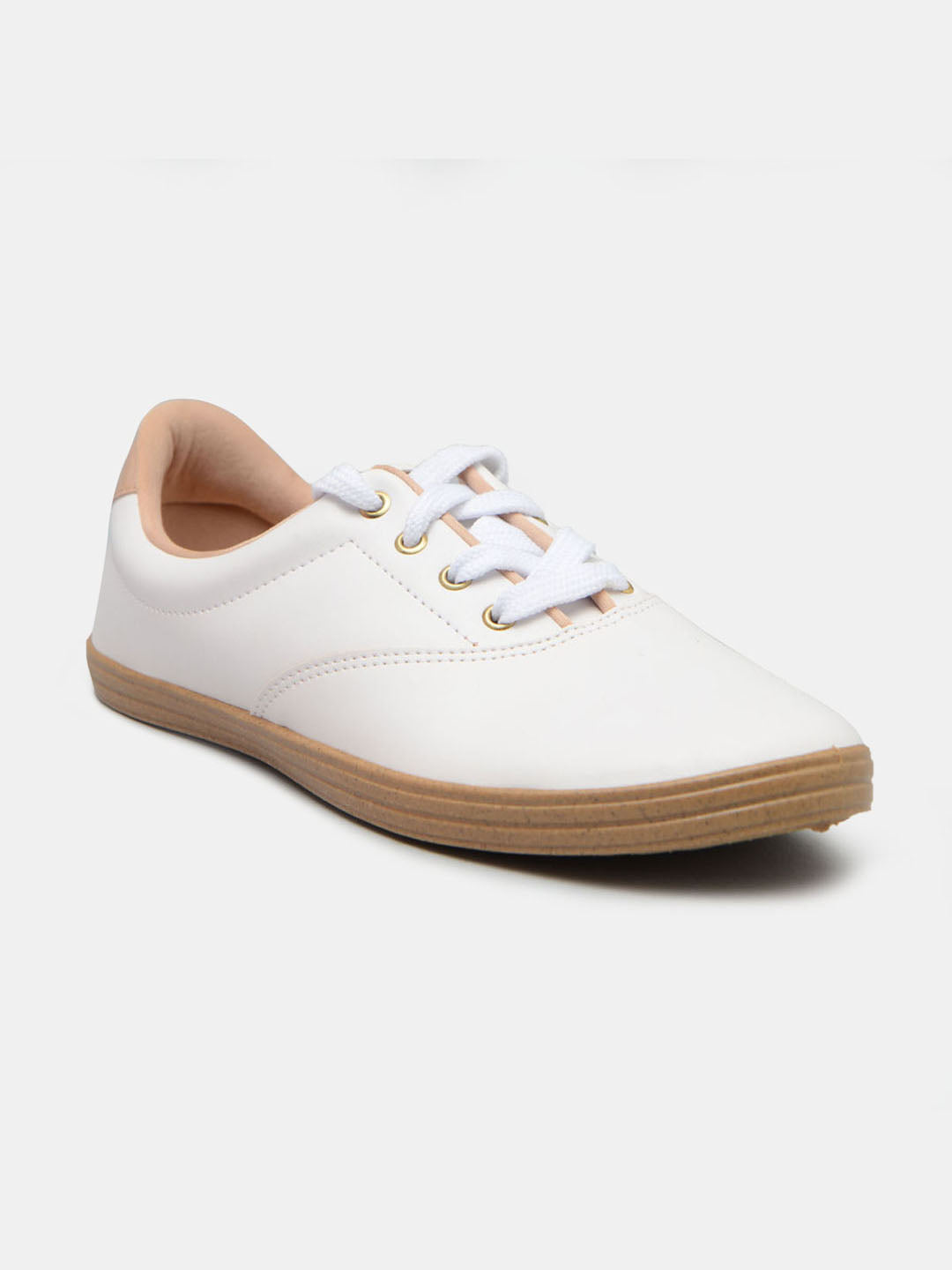 Cushioned Round Toe Sneakers