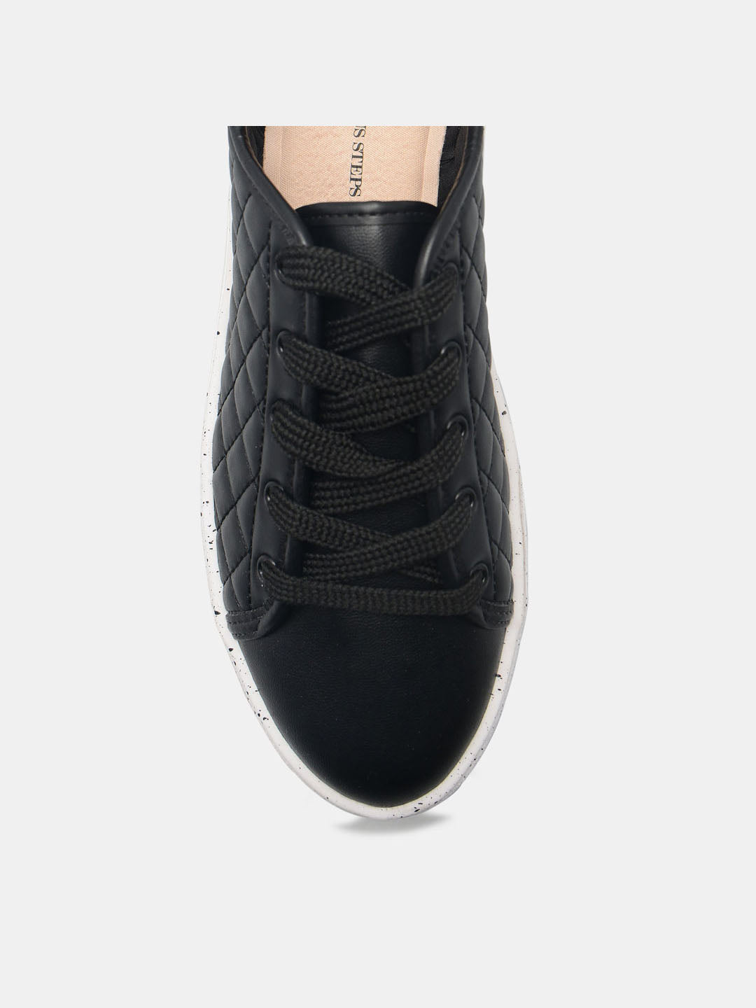 Cross-Stitched Laced-up Shoes