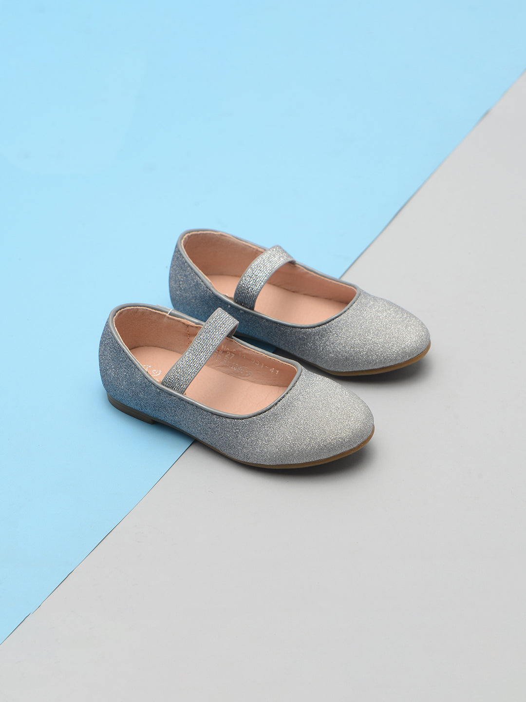 Glittery Party Strap Shoes