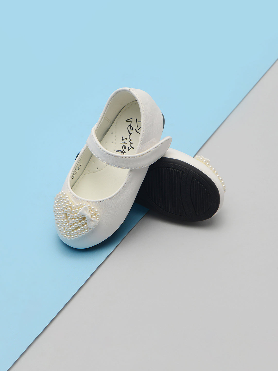 Heart Embellished Ballerinas