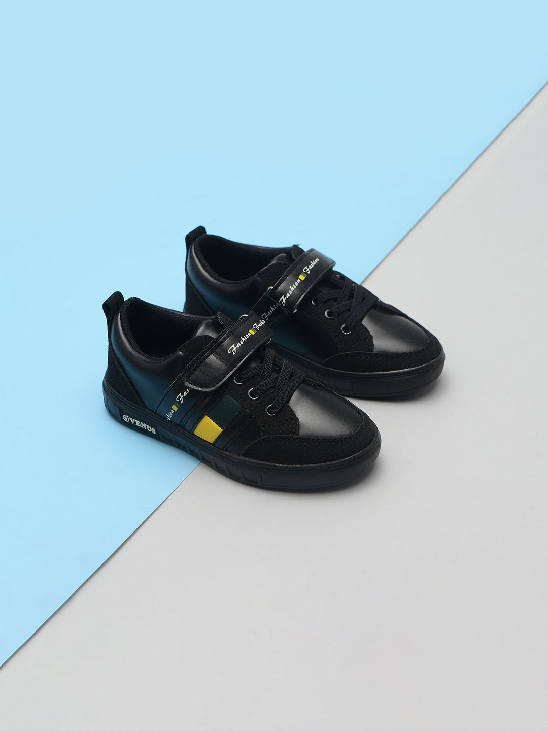 Nappa Matt Velcro Kids Shoes