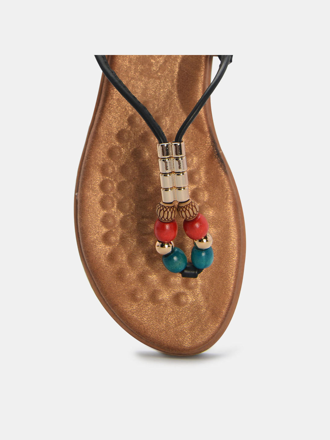 Multicoloured Matt Sandals