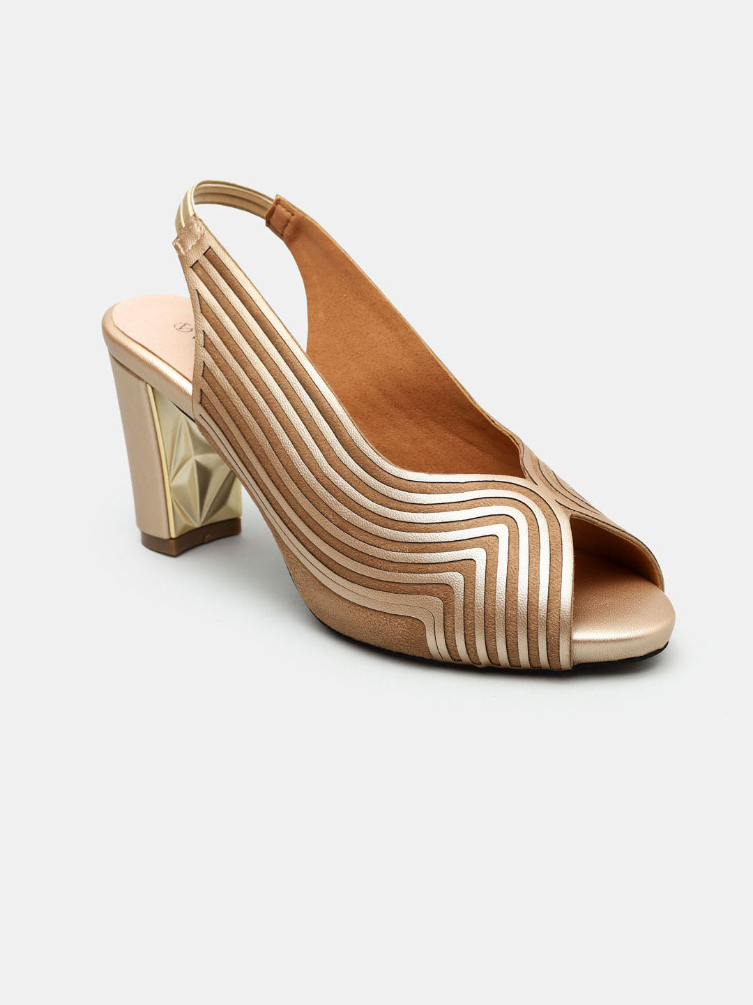 Elegant Open Toe Pumps