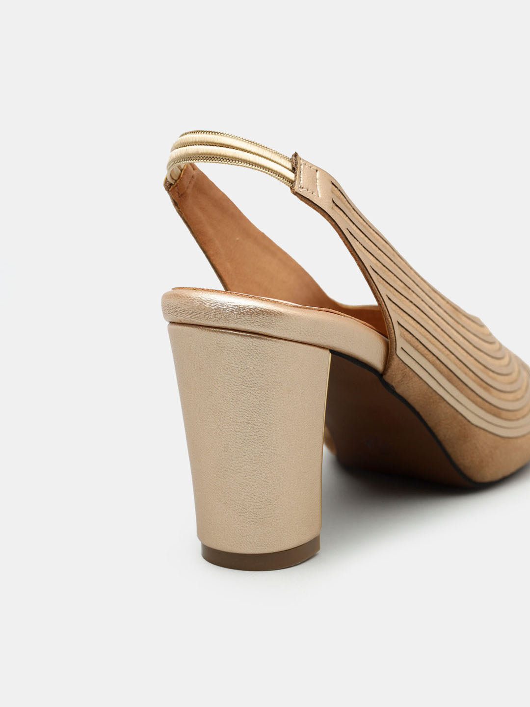 Elegant Open Toe Pumps