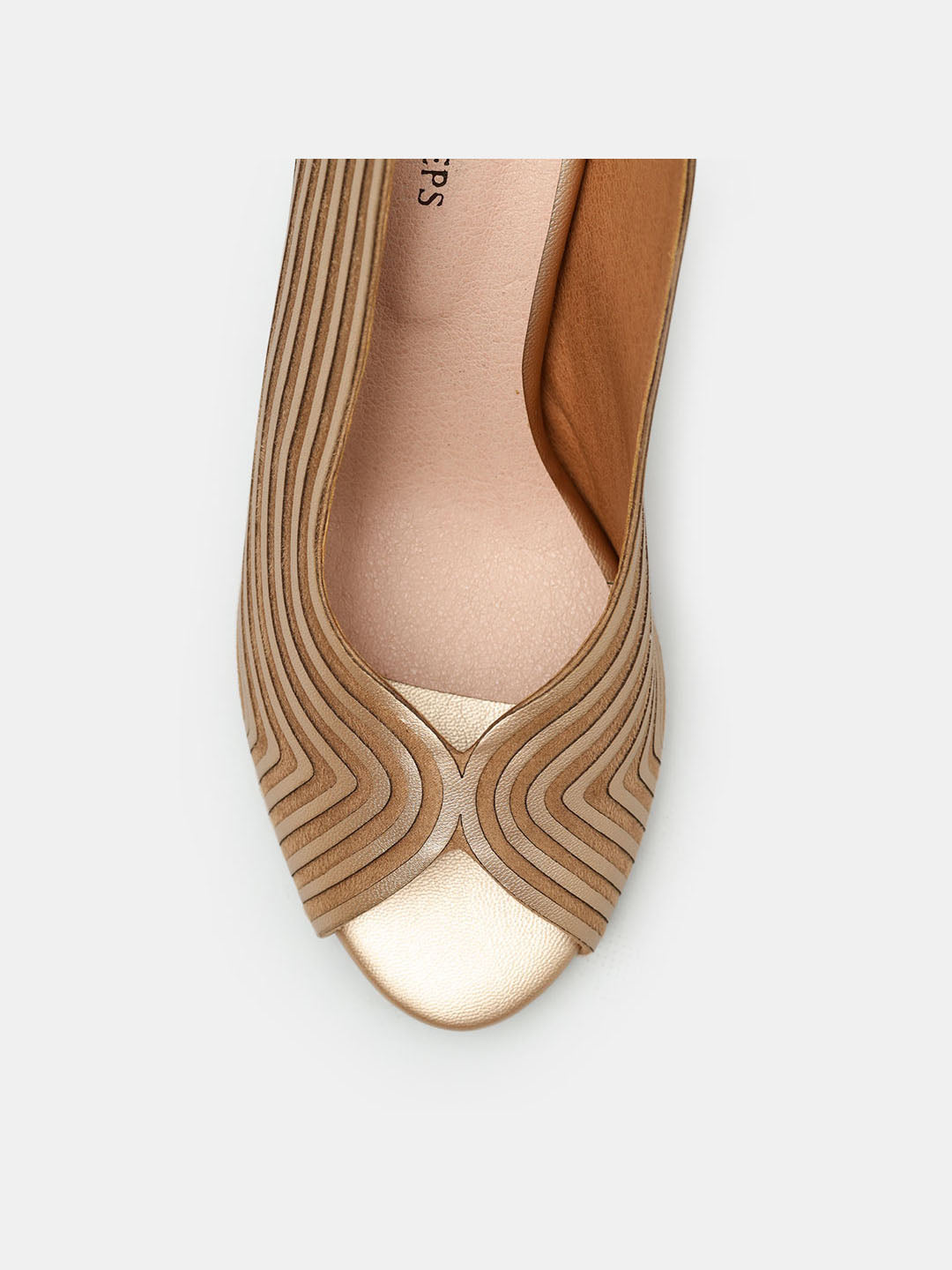 Elegant Open Toe Pumps