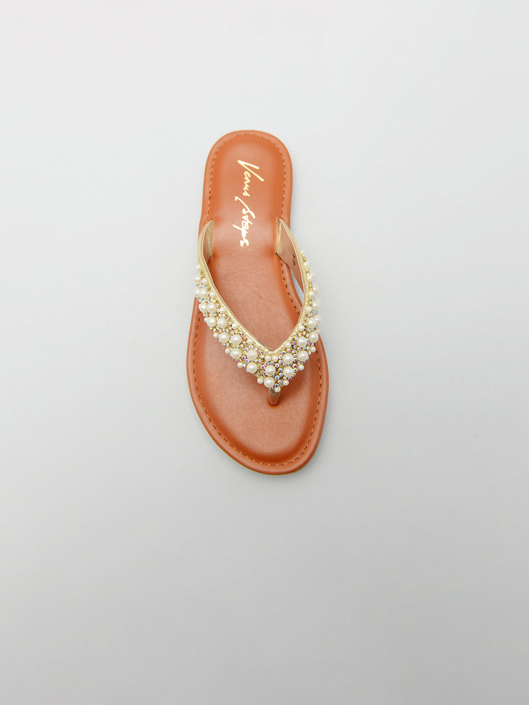 Shimmery Strappy Chappals