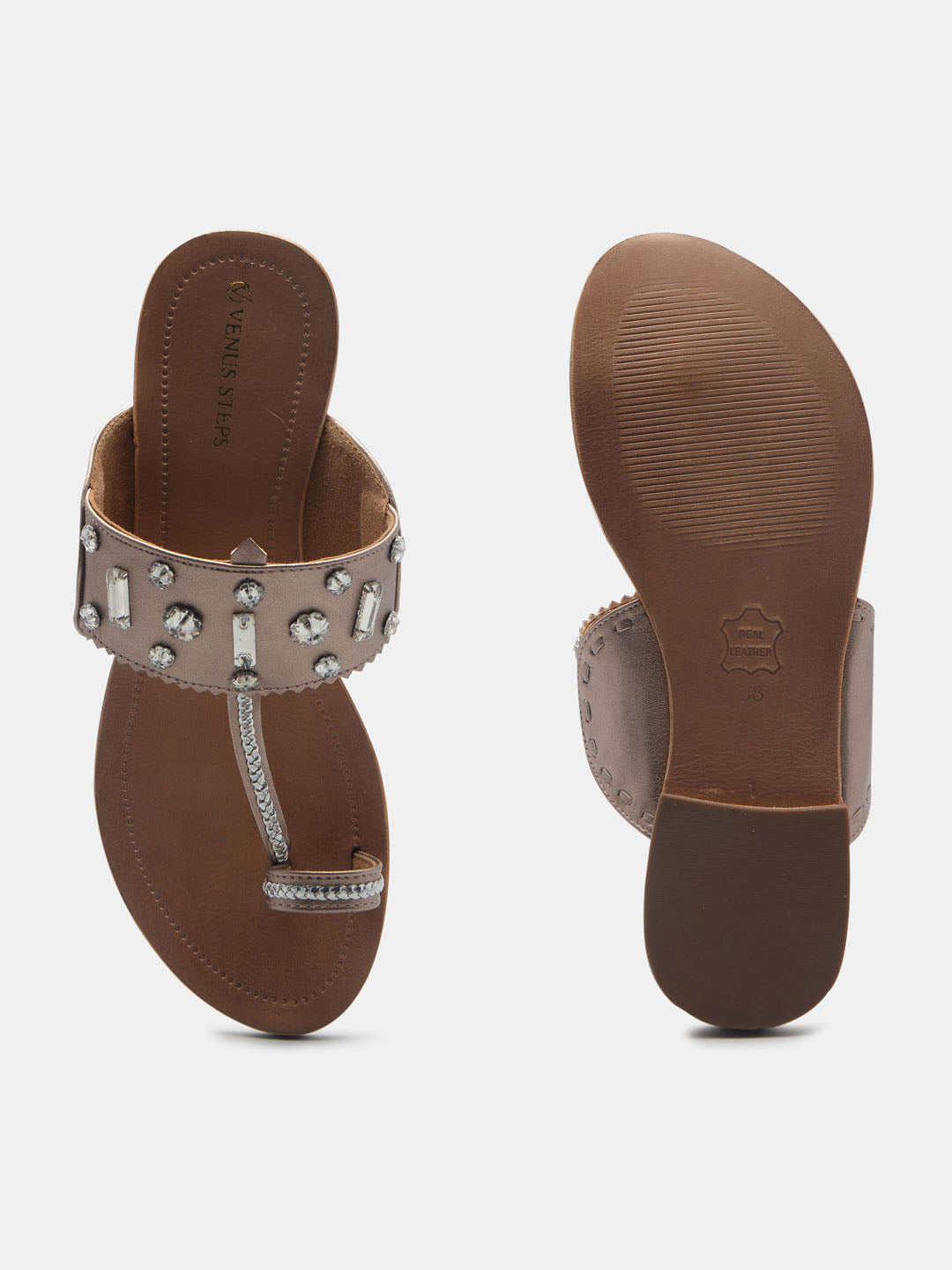 Stone Embellished Chappals