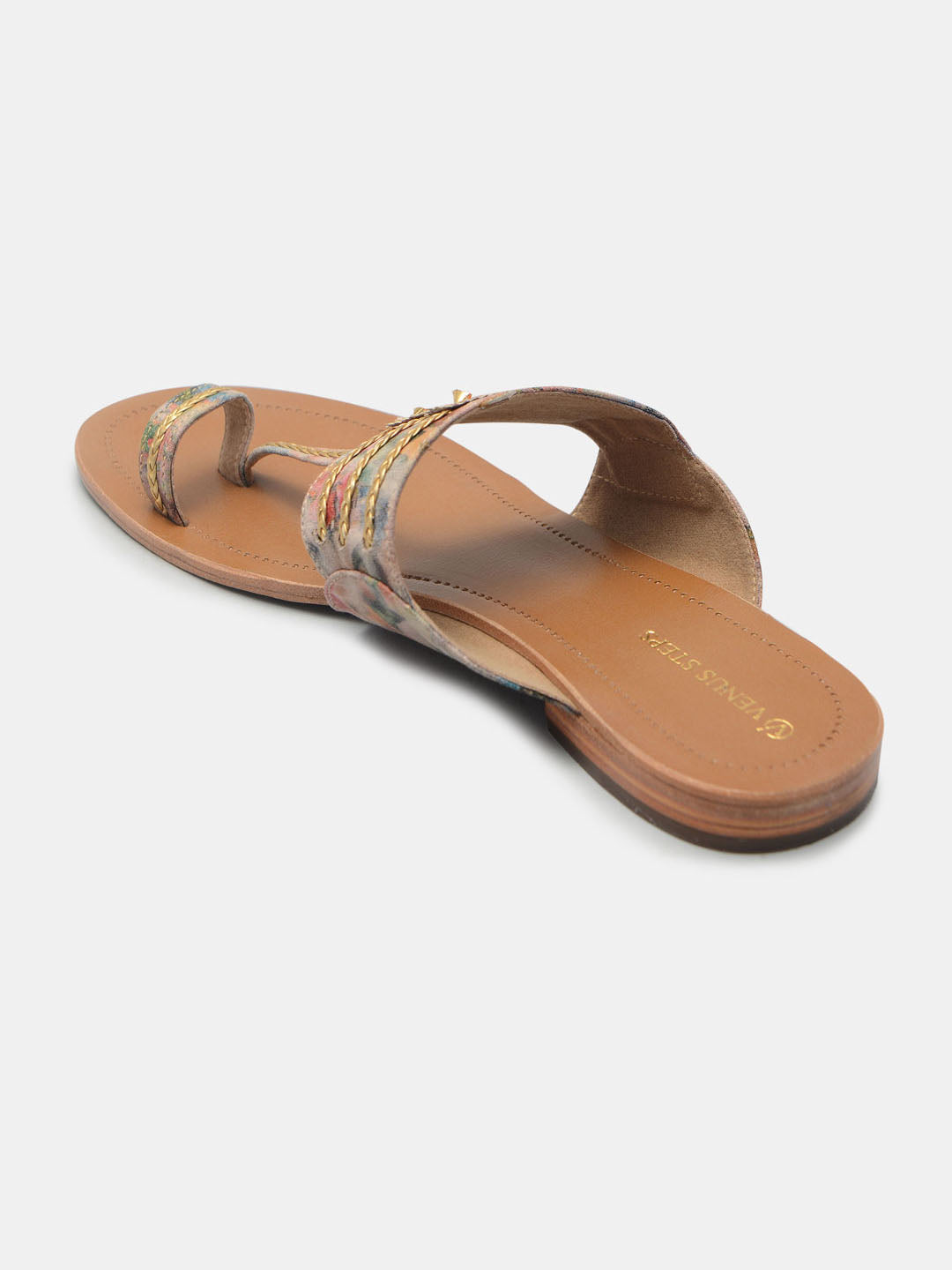 Ethnic Print Kolhapuris