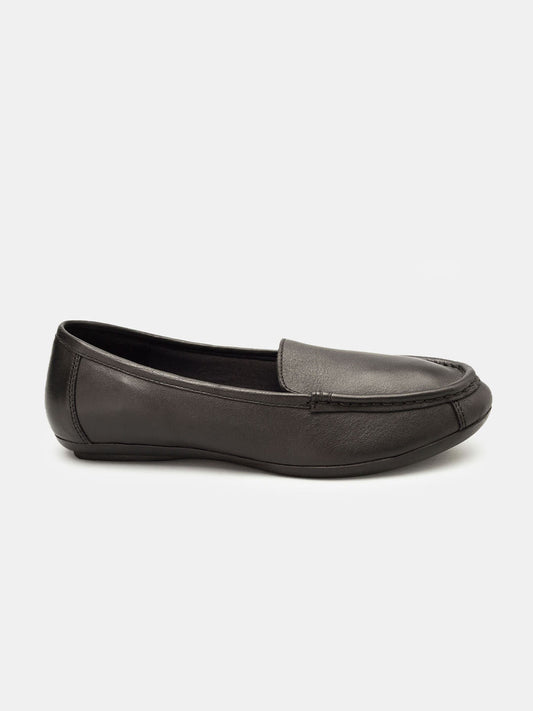 Textured Loafer Flats