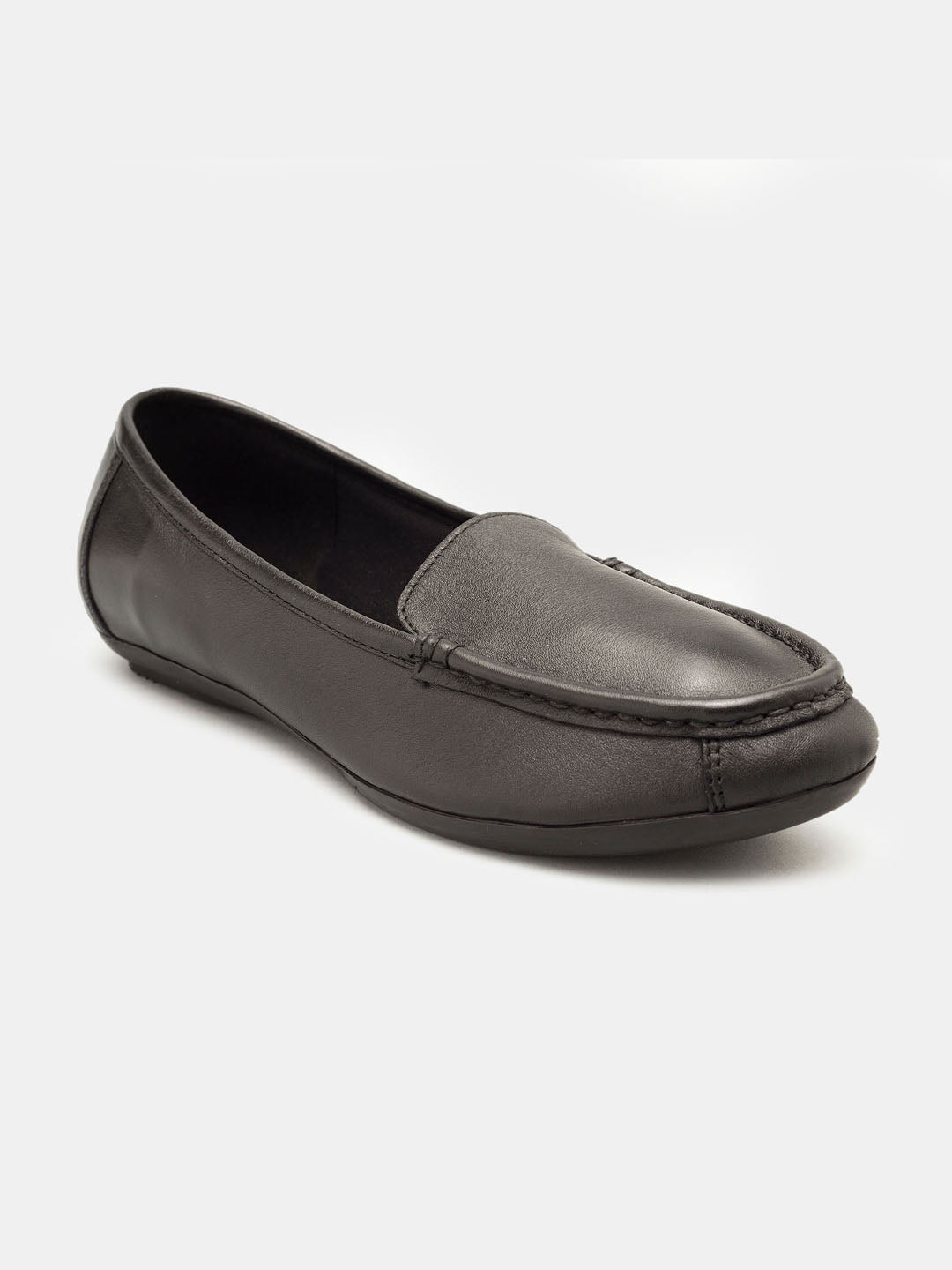 Textured Loafer Flats