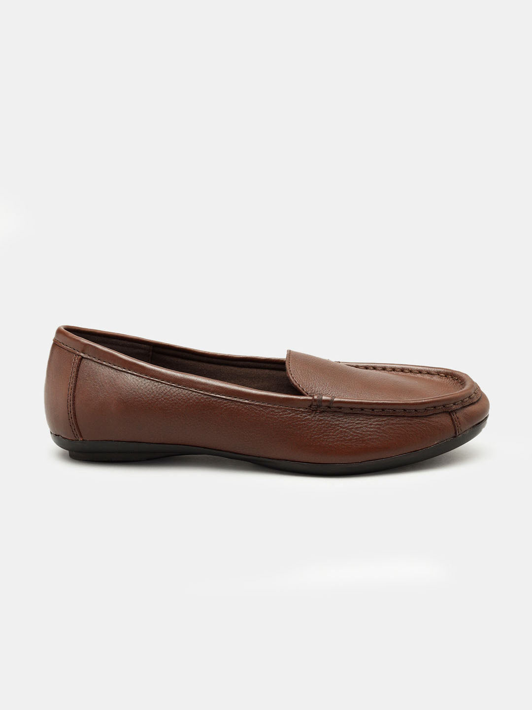 Textured Loafer Flats